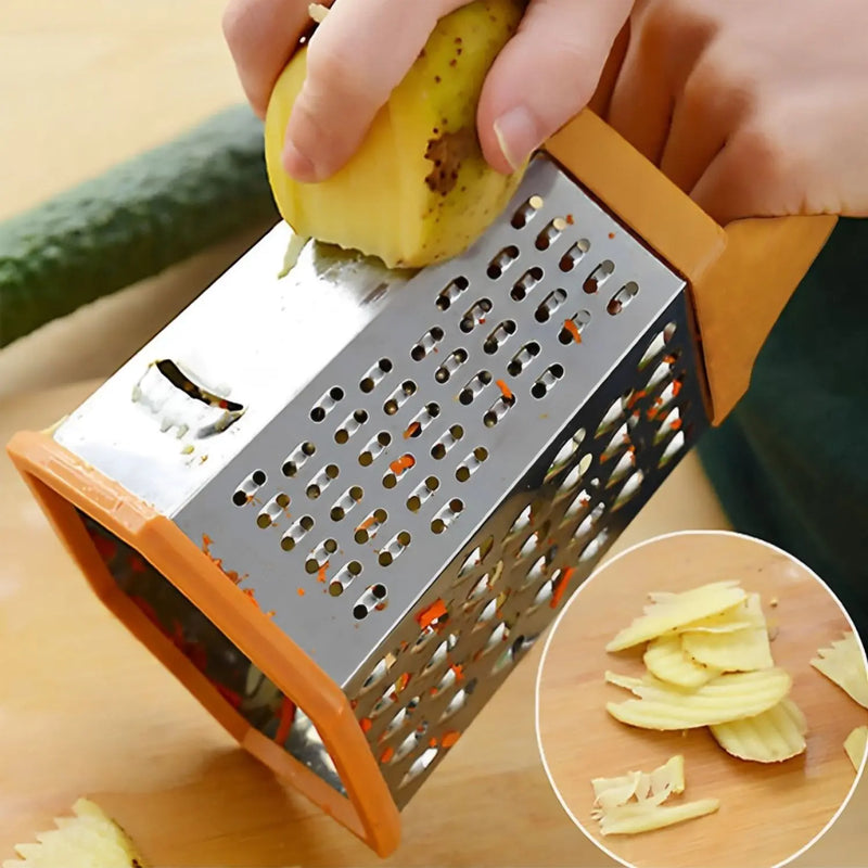 Multifunctional Vegetable Grater Manual Home Kitchen Shredder Potato Grater 6 Sids Cutter Shredder