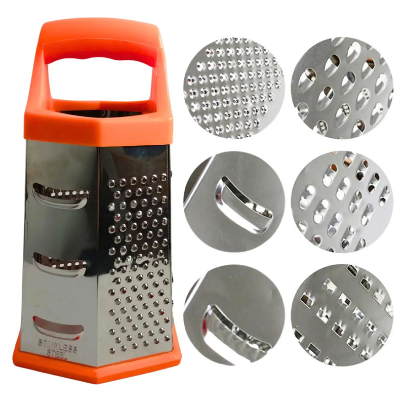 Multifunctional Vegetable Grater Manual Home Kitchen Shredder Potato Grater 6 Sids Cutter Shredder