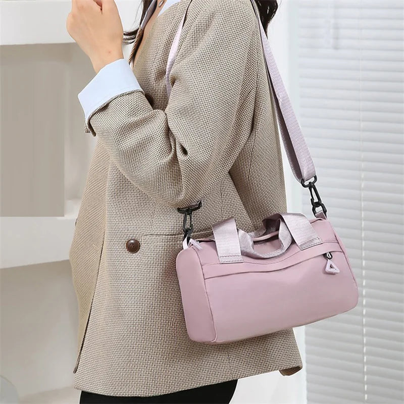 Bolsa de Ombro Feminina Oxford