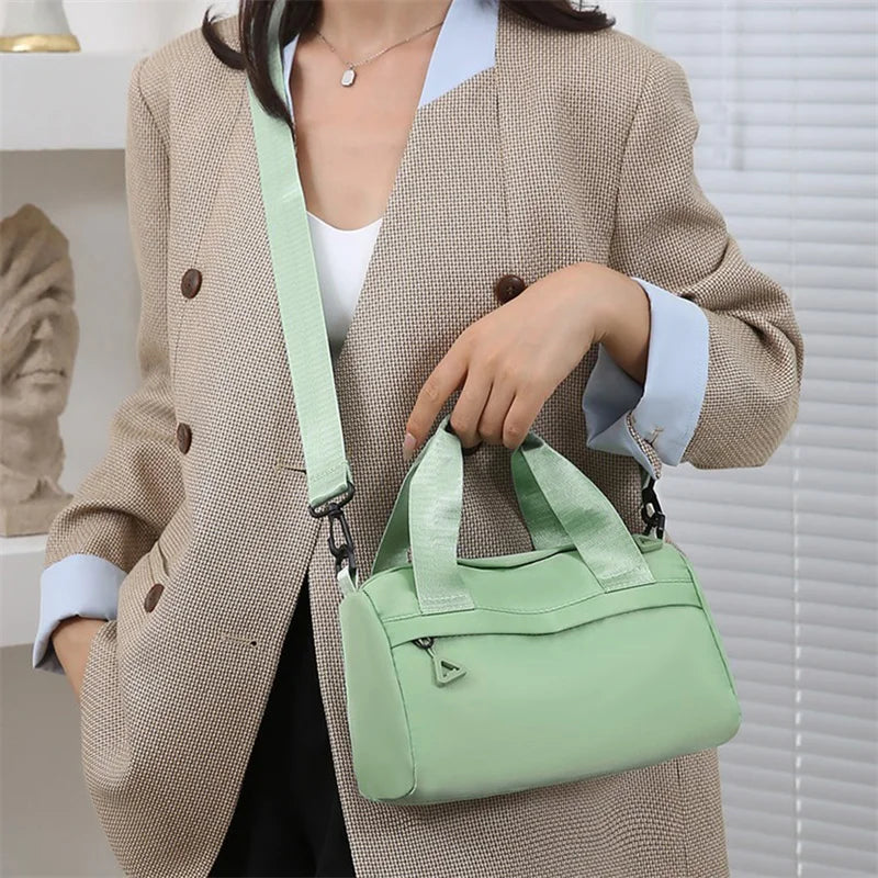 Bolsa de Ombro Feminina Oxford