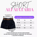 Short Feminino Alfaiataria Social com Cinto Cintura